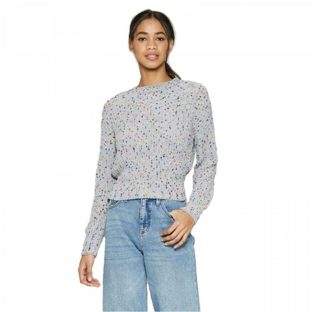 Wild Fable Rainbow Confetti Sweater